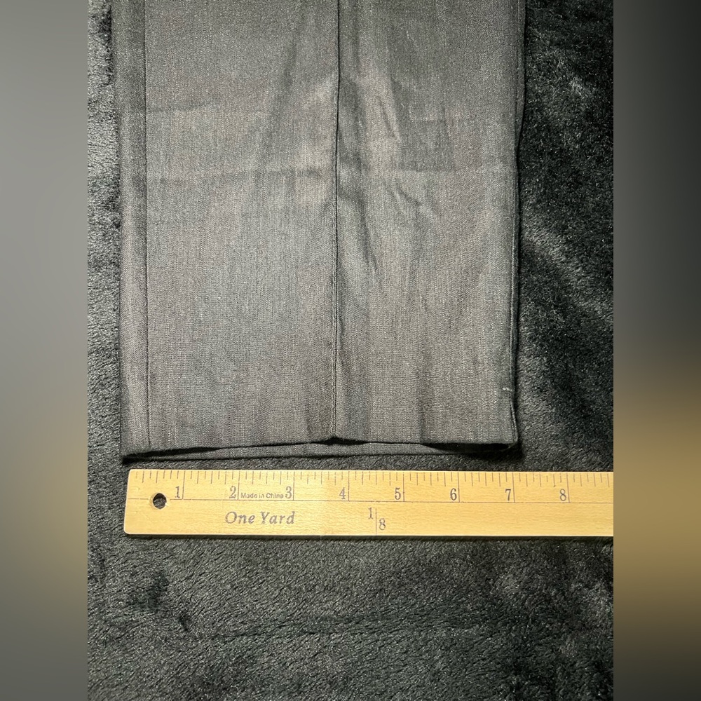J Jill Women's Linen Stretch Pants, Size Large, Black, Pull On, Cropped, NWT - Picture 8 of 12